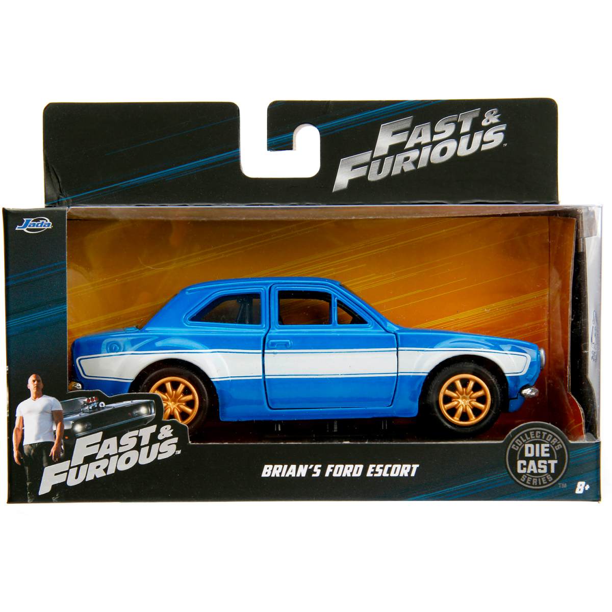 Коллекционная модель Jada Toys Fast & Furious 1974 Ford Escort - 97188 - фото 6