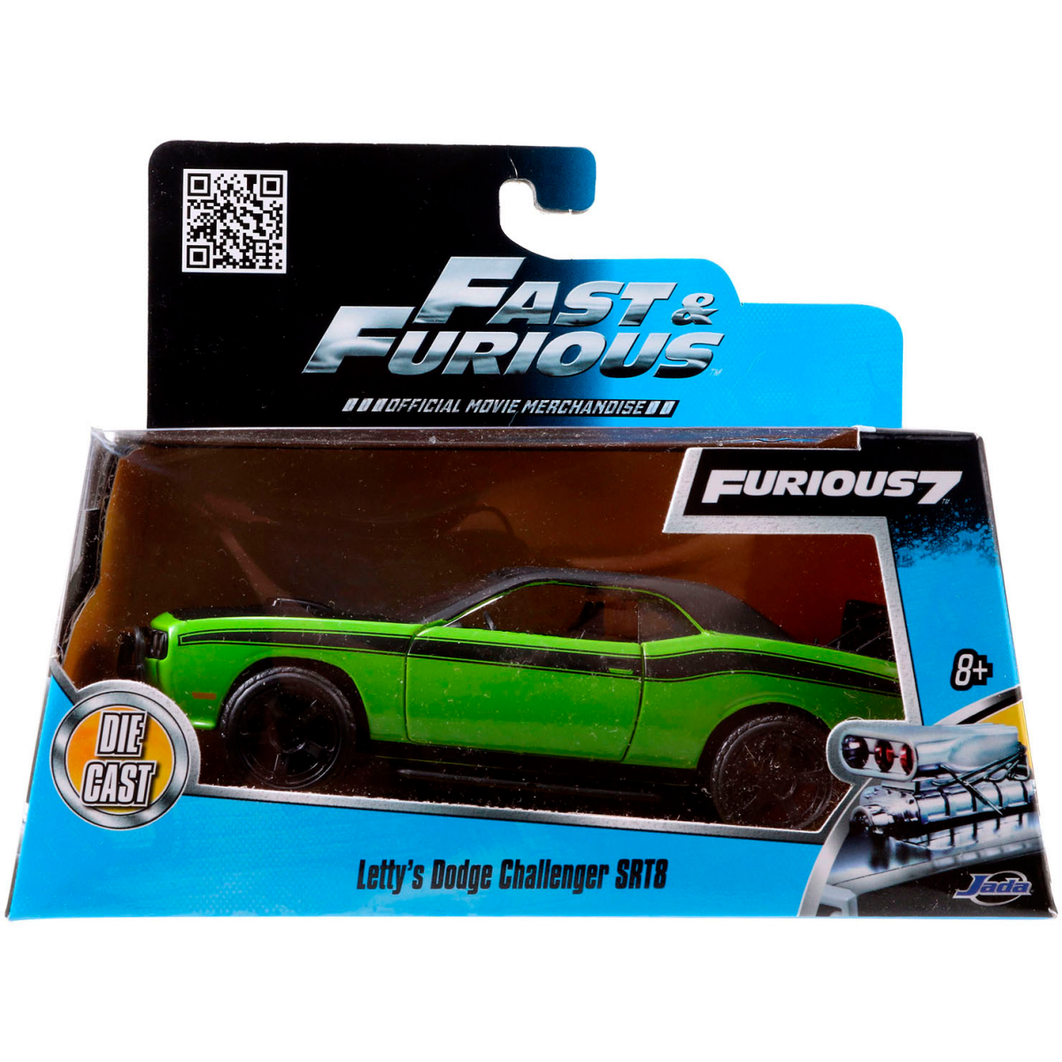 Коллекционная модель Jada Toys Fast & Furious Dodge Challenger SRT8-Off Road - 97140 - фото 6