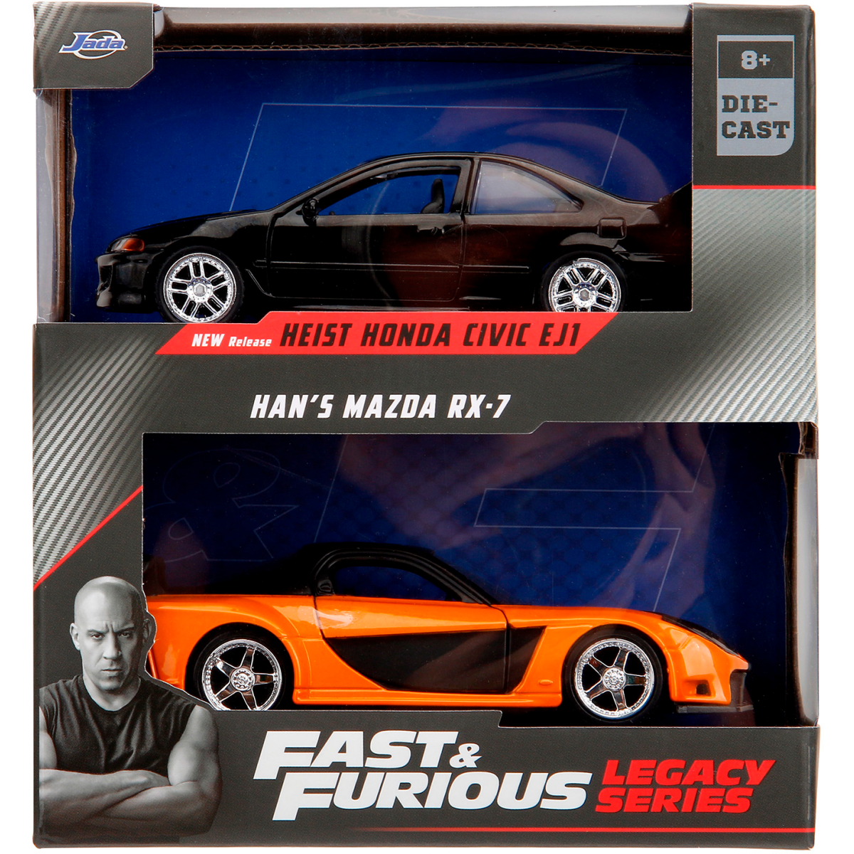 Коллекционная модель Jada Toys Fast & Furious FF (Twin Pack) - 34249 - фото 6