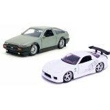 Коллекционная модель Jada Toys Fast & Furious FF Legacy Collection Twin Pack Wave 8 Pack 1 (35690)