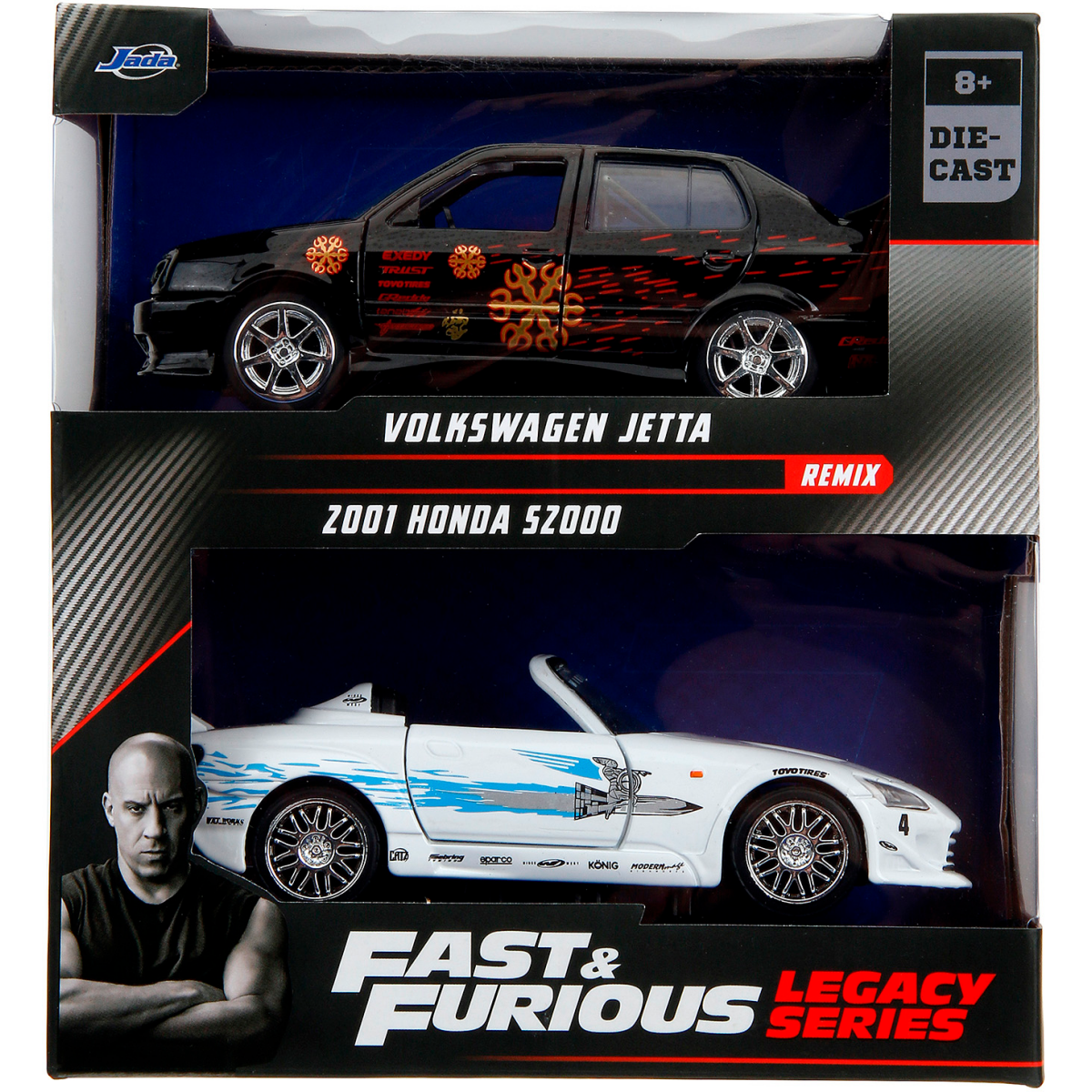 Коллекционная модель Jada Toys Fast & Furious Legacy Collection 2 Pack Pack 1 Wave 5 - 35389 - фото 6