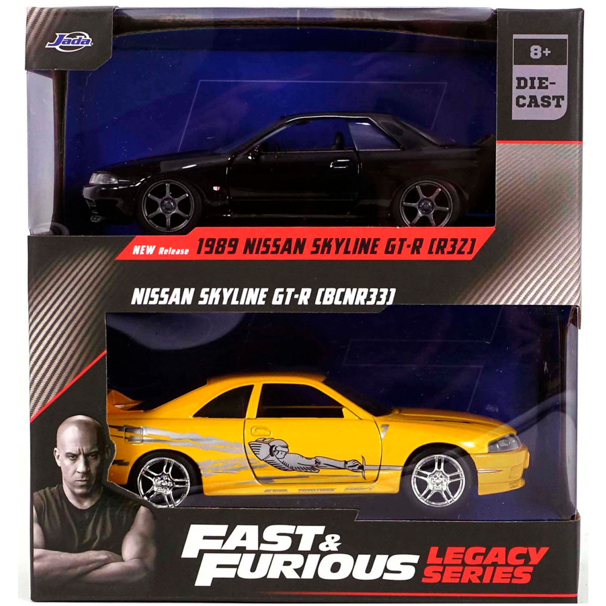 Коллекционная модель Jada Toys Fast & Furious Legacy Collection Twin Pack Wave 7 Pack 2 - 35696 - фото 6
