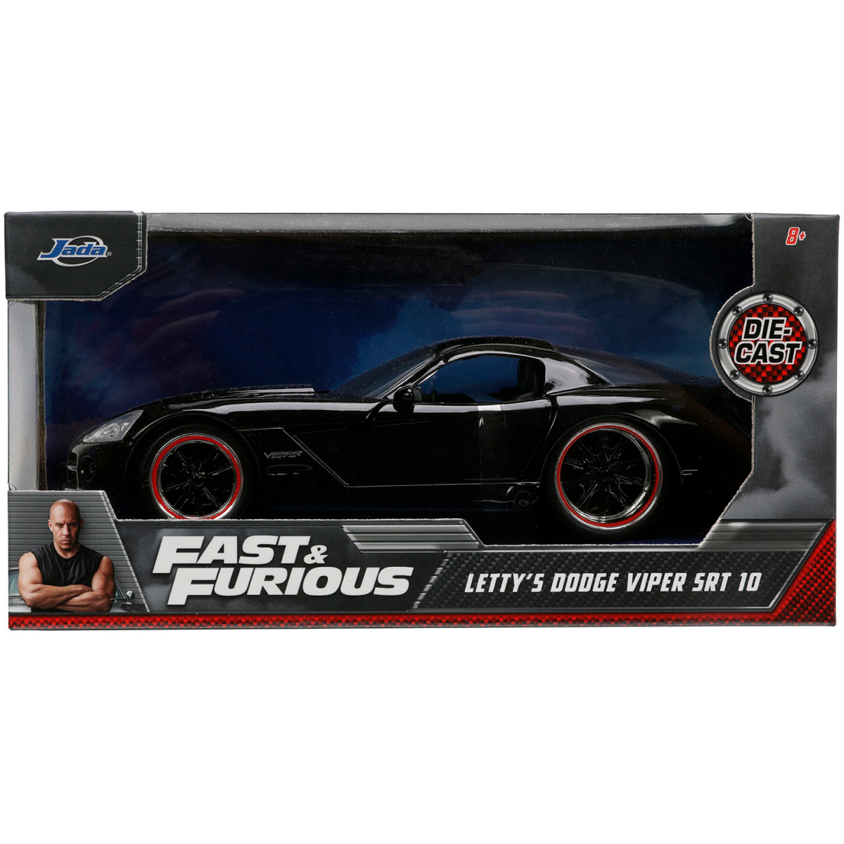 Коллекционная модель Jada Toys Fast & Furious Letty's Dodge Viper SRT - 32612 - фото 6