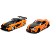 Коллекционная модель Jada Toys Fast & Furious Mazda RX-7+Toyota GR Supra (32910)