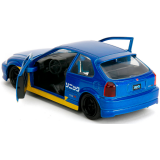 Коллекционная модель Jada Toys Hollywood Rides 1:32 Sonic the Hedgehog 1997 Honda Civic Type-R (354B2)