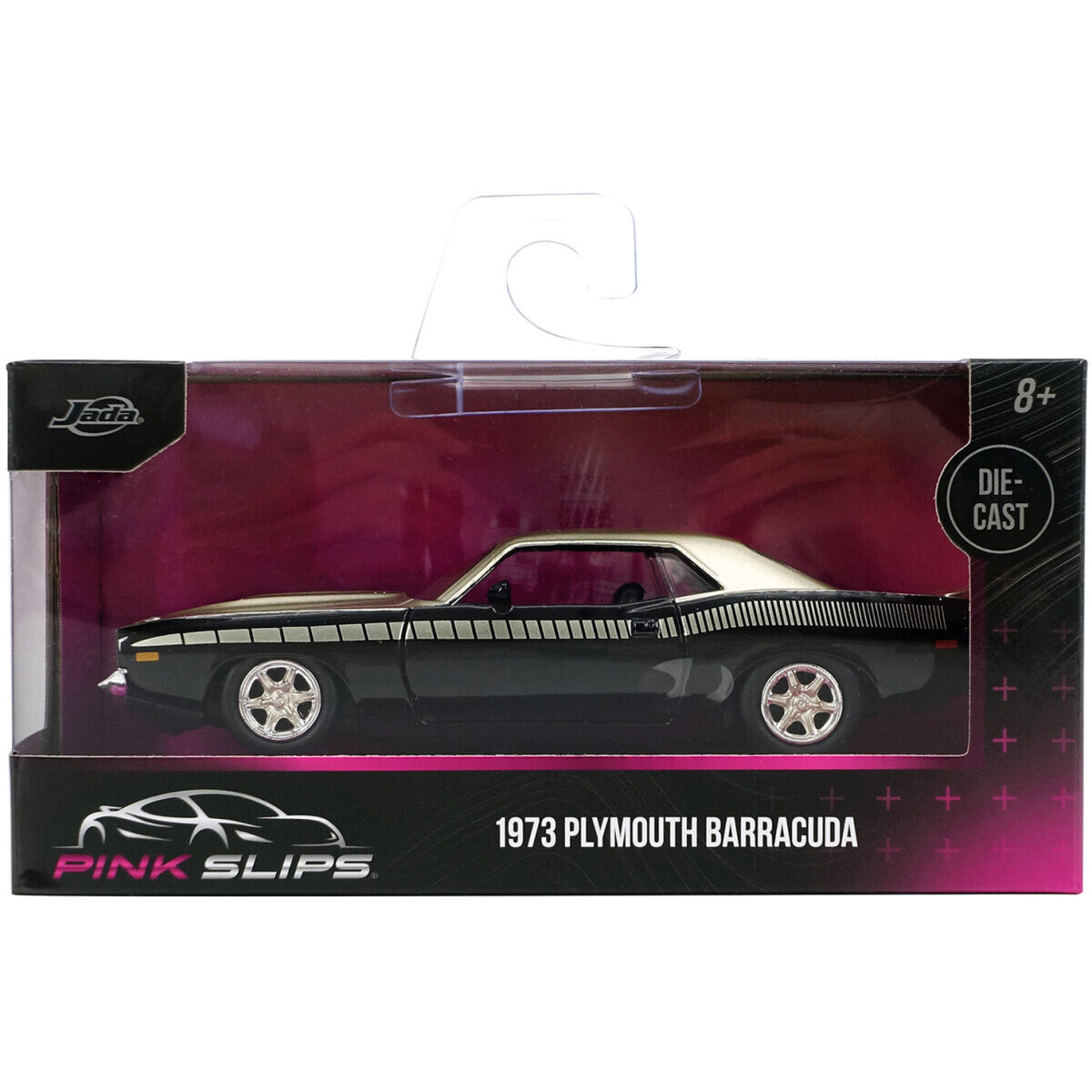 Коллекционная модель Jada Toys Pink Slips 1973 Plymouth Barracuda - 35997 - фото 5