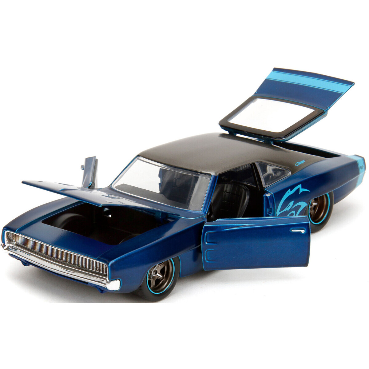 Коллекционная модель Jada Toys Pink Slips 1968 Dodge Charger Widebody - 36009 - фото 4