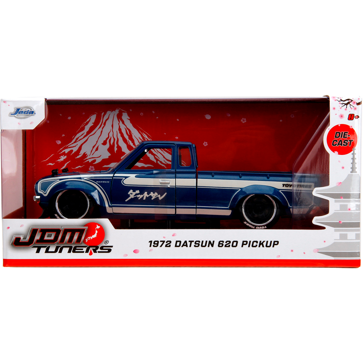 Коллекционная модель Jada Toys JDM Tuners 1972 Datsun 620 - 35953 - фото 6