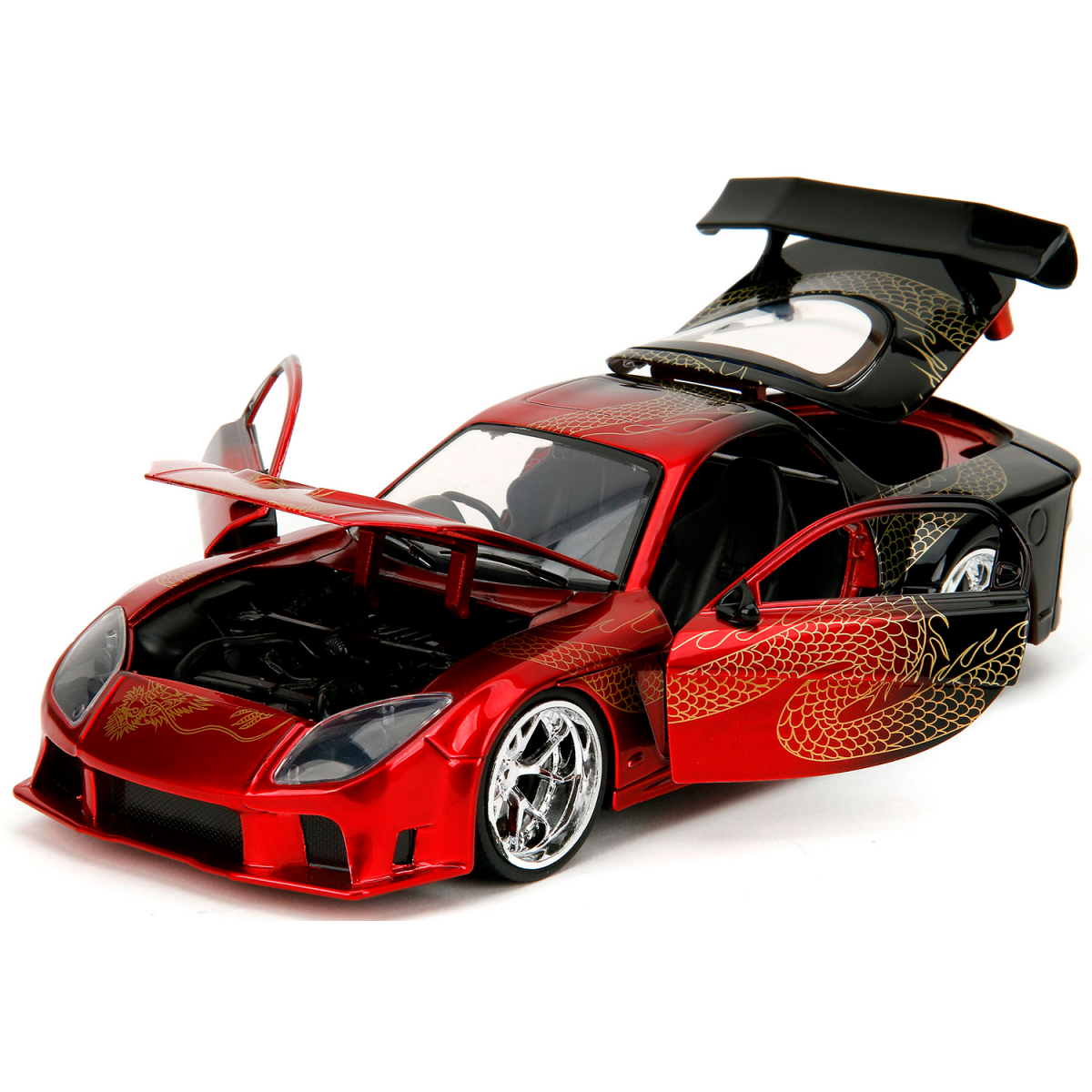 Коллекционная модель Jada Toys Pink Slips 1895 Mazda RX-7 Widebody - 35194 - фото 4