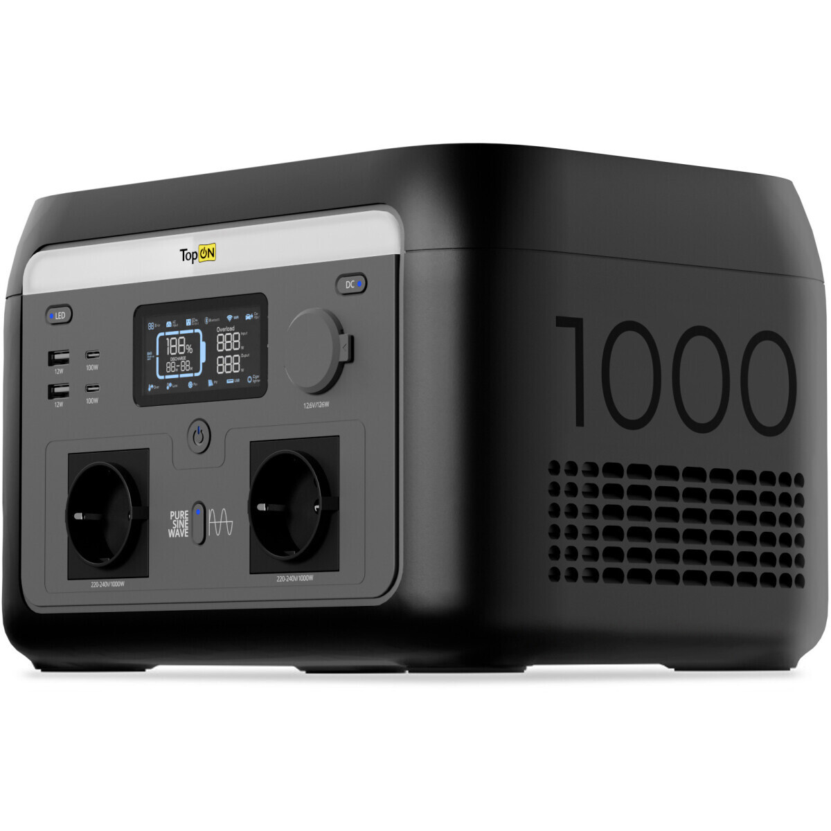 Портативная зарядная станция TopON TOP-H1000