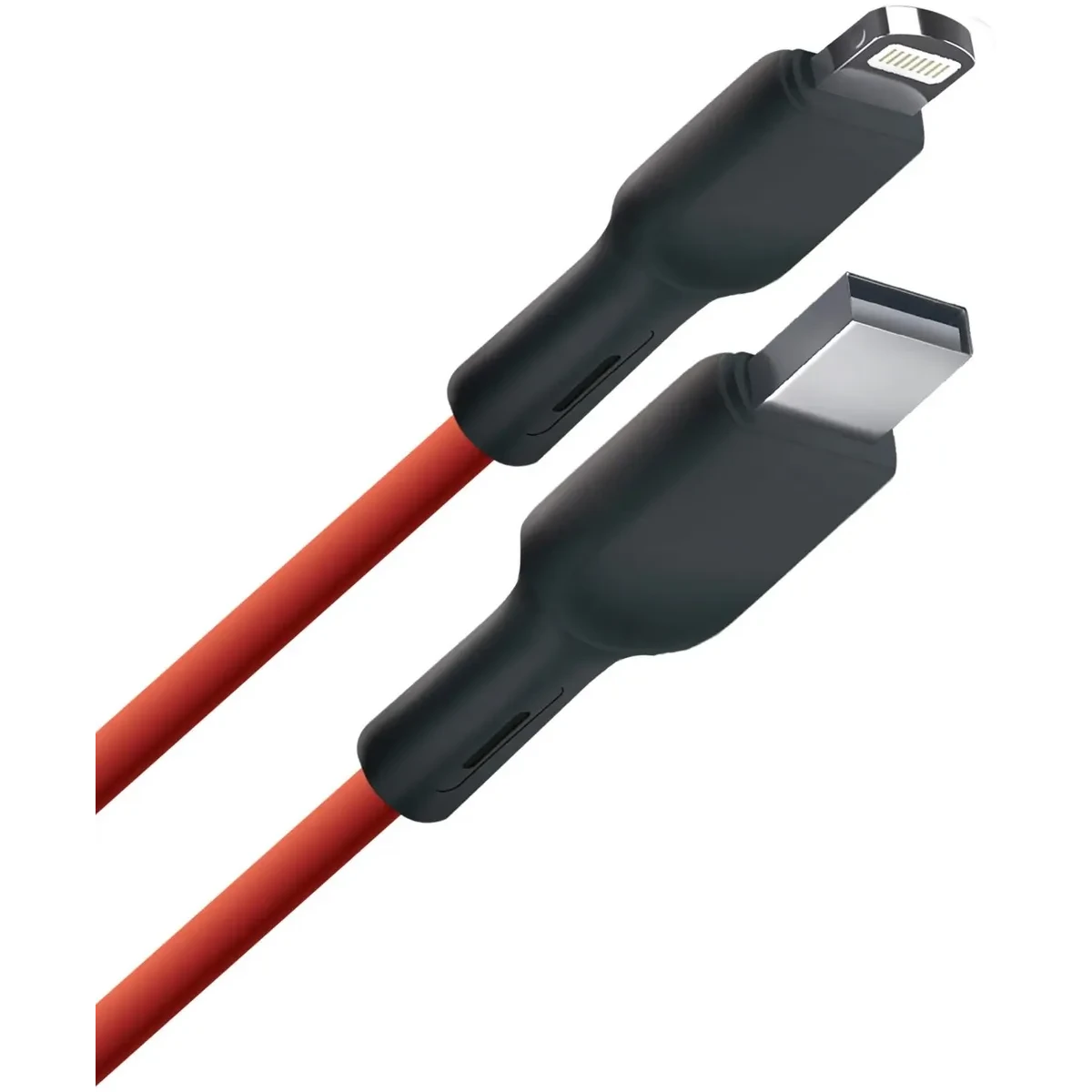 Кабель USB - Lightning, 1м, BoraSCO 38520 Red