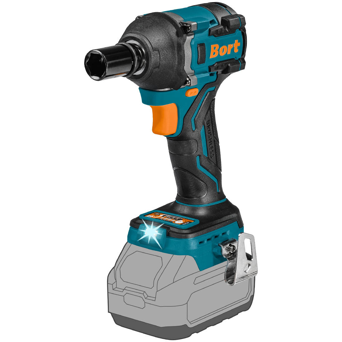 Гайковёрт Bort BSR-21U-S (без АКБ и ЗУ) - 93418675