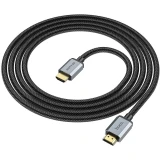 Кабель HDMI - HDMI, 2м, HOCO US03 Black