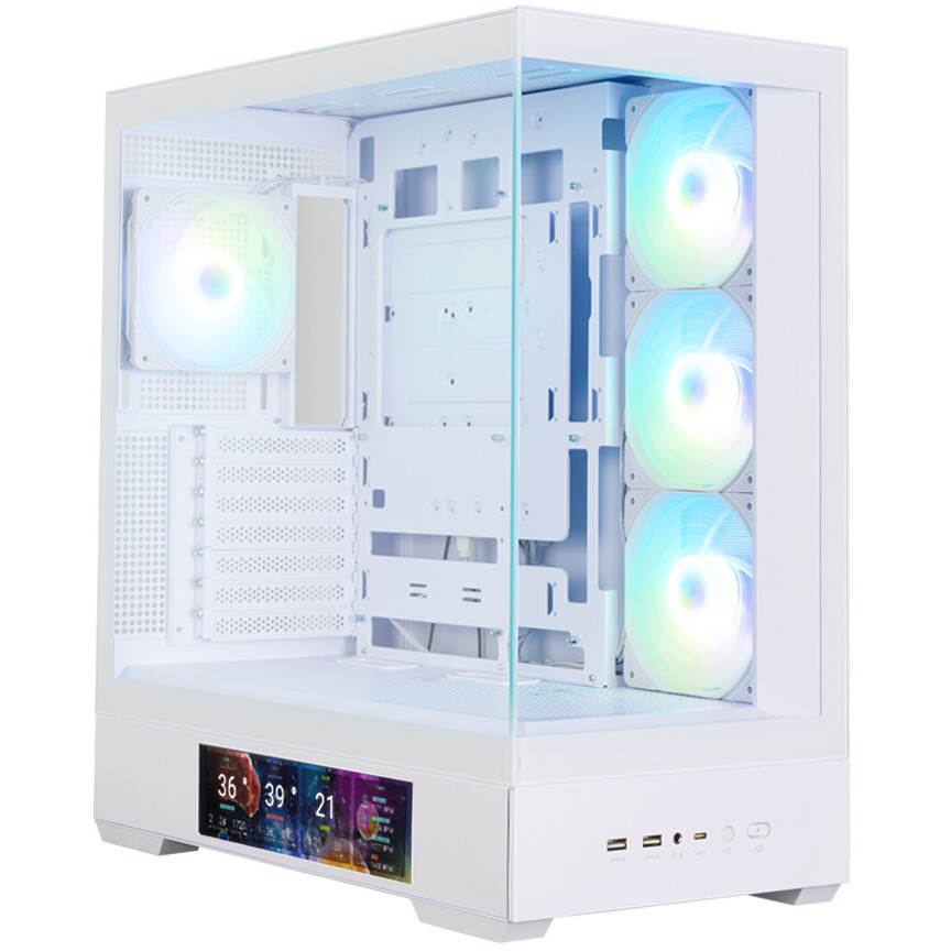 Корпус Zalman P40 DS White