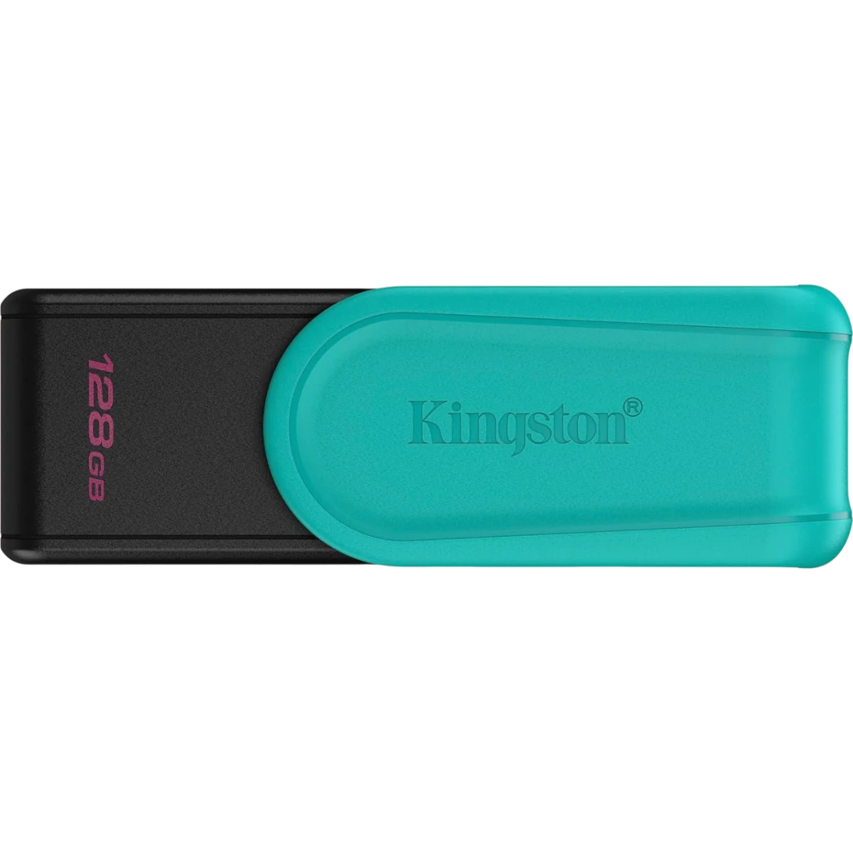 USB Flash накопитель 128Gb Kingston DataTraveler Exodia S Black/Turquoise (DTXS/128GB) - фото 2