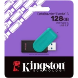USB Flash накопитель 128Gb Kingston DataTraveler Exodia S Black/Turquoise (DTXS/128GB)