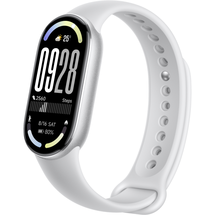 Фитнес-браслет Xiaomi Smart Band 10 Glacier Silver - BHR07PSGL - фото 3