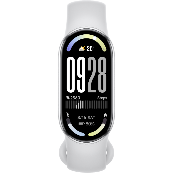 Фитнес-браслет Xiaomi Smart Band 10 Glacier Silver - BHR07PSGL