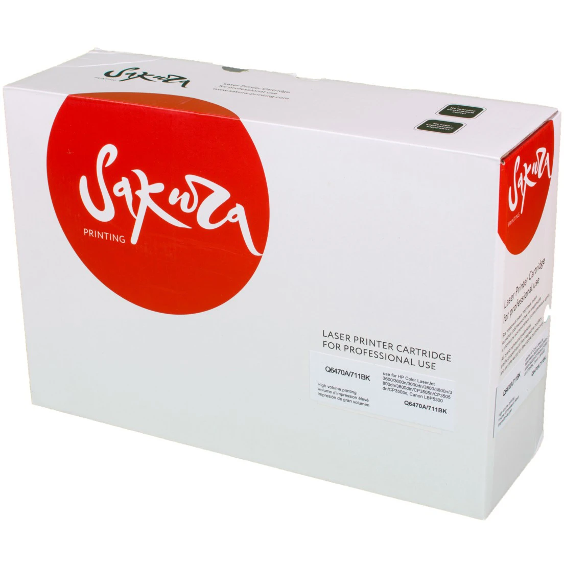 Картридж Sakura SAQ6470A/711Bk Black