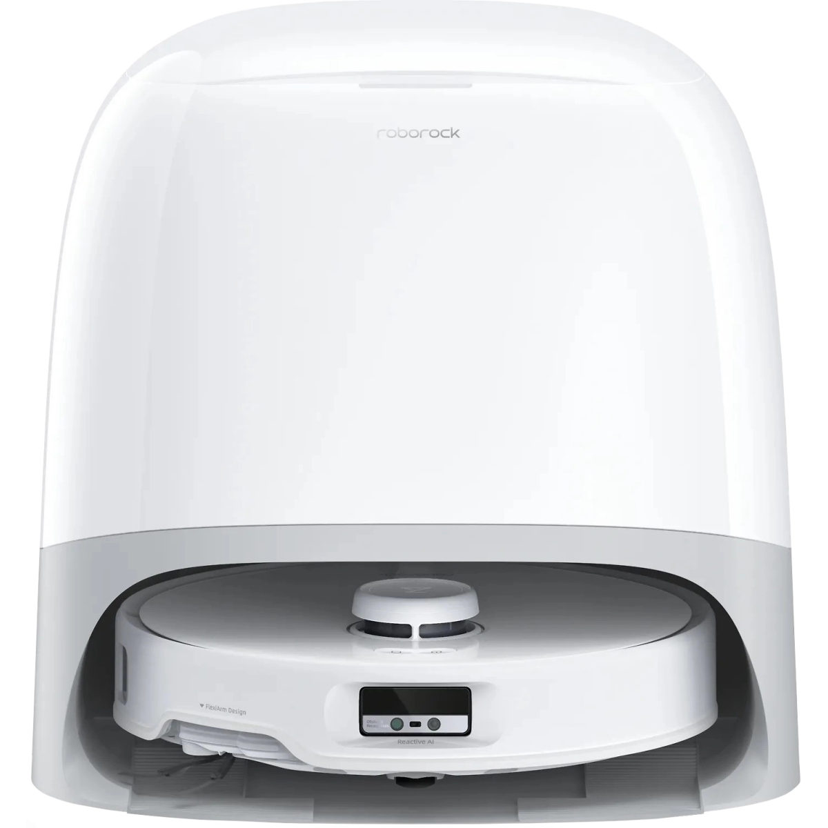 Робот-пылесос Roborock Qrevo Curv White/Grey - V10VIV - фото 2