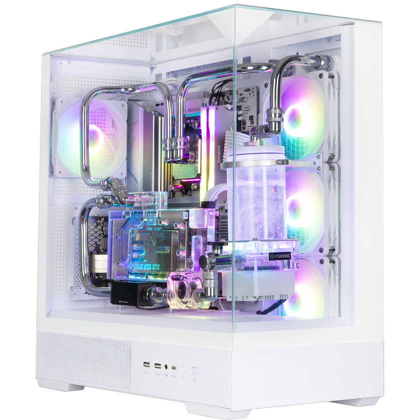 Корпус Zalman P40 Prism Plus White - фото 7