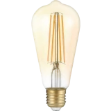Филаментная лампочка Gauss Filament ST64 Golden 2400K (8 Вт, E27) 10 шт. (157802008)