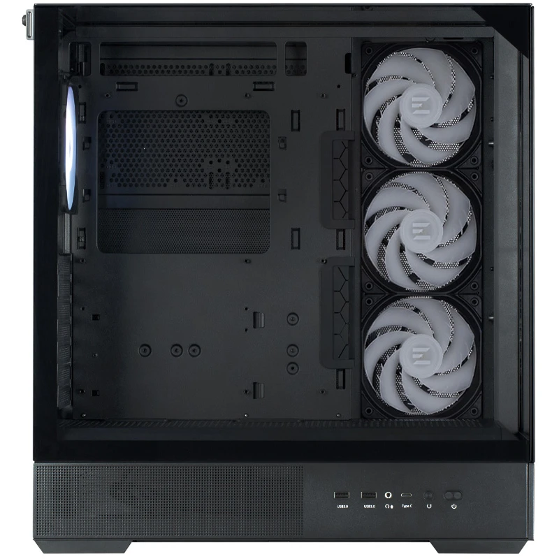 Корпус Zalman P40 Prism Plus Black - фото 2