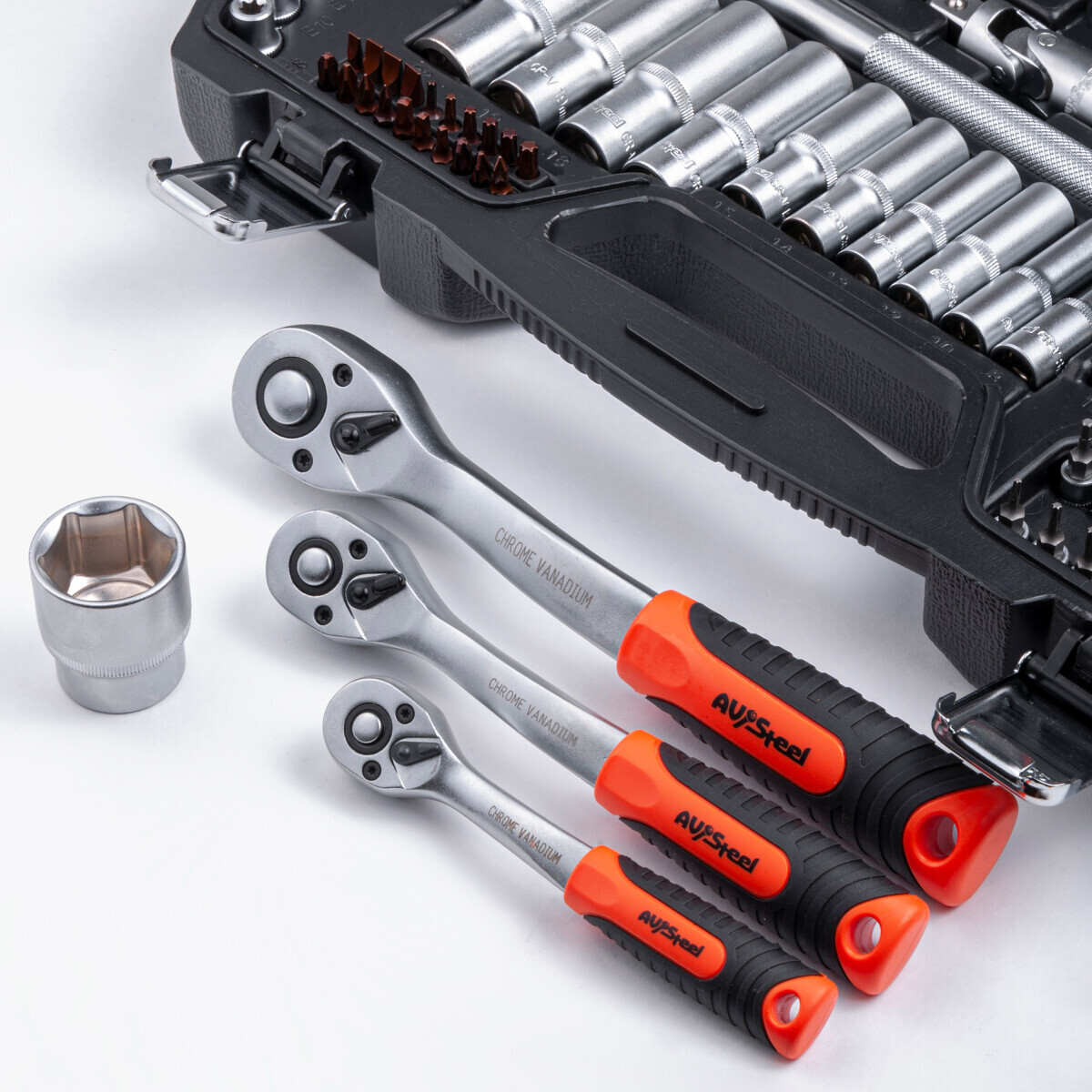 Набор инструментов AV STEEL AV-011144 - фото 3