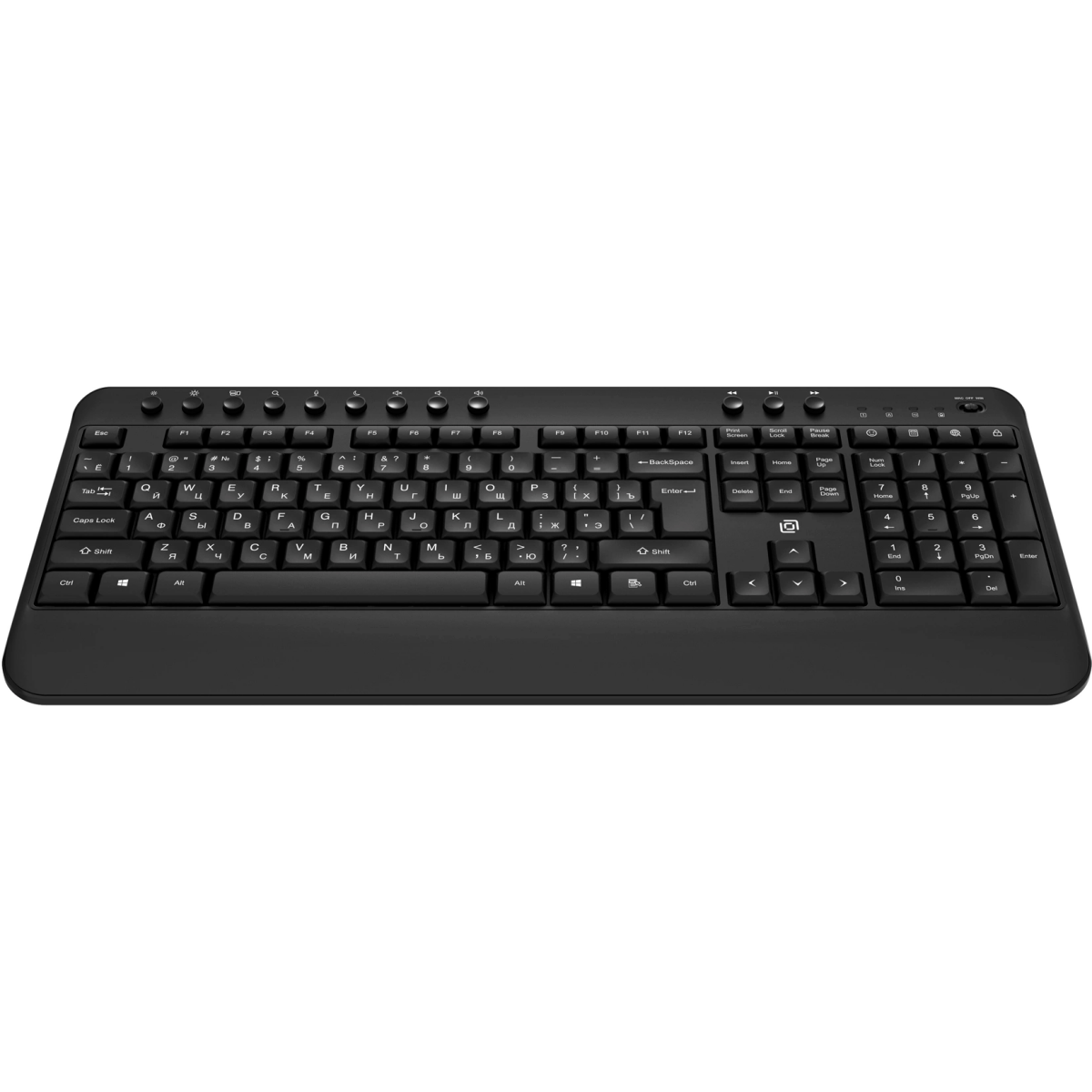 Клавиатура Oklick K257W Black - 2070286 - фото 2