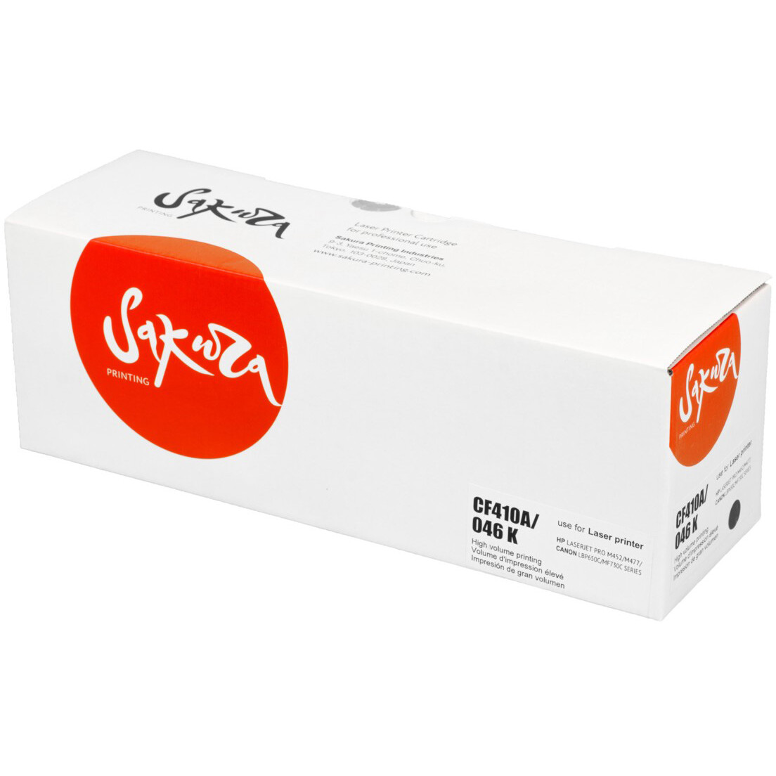 Картридж Sakura SACF410A/046BK Black