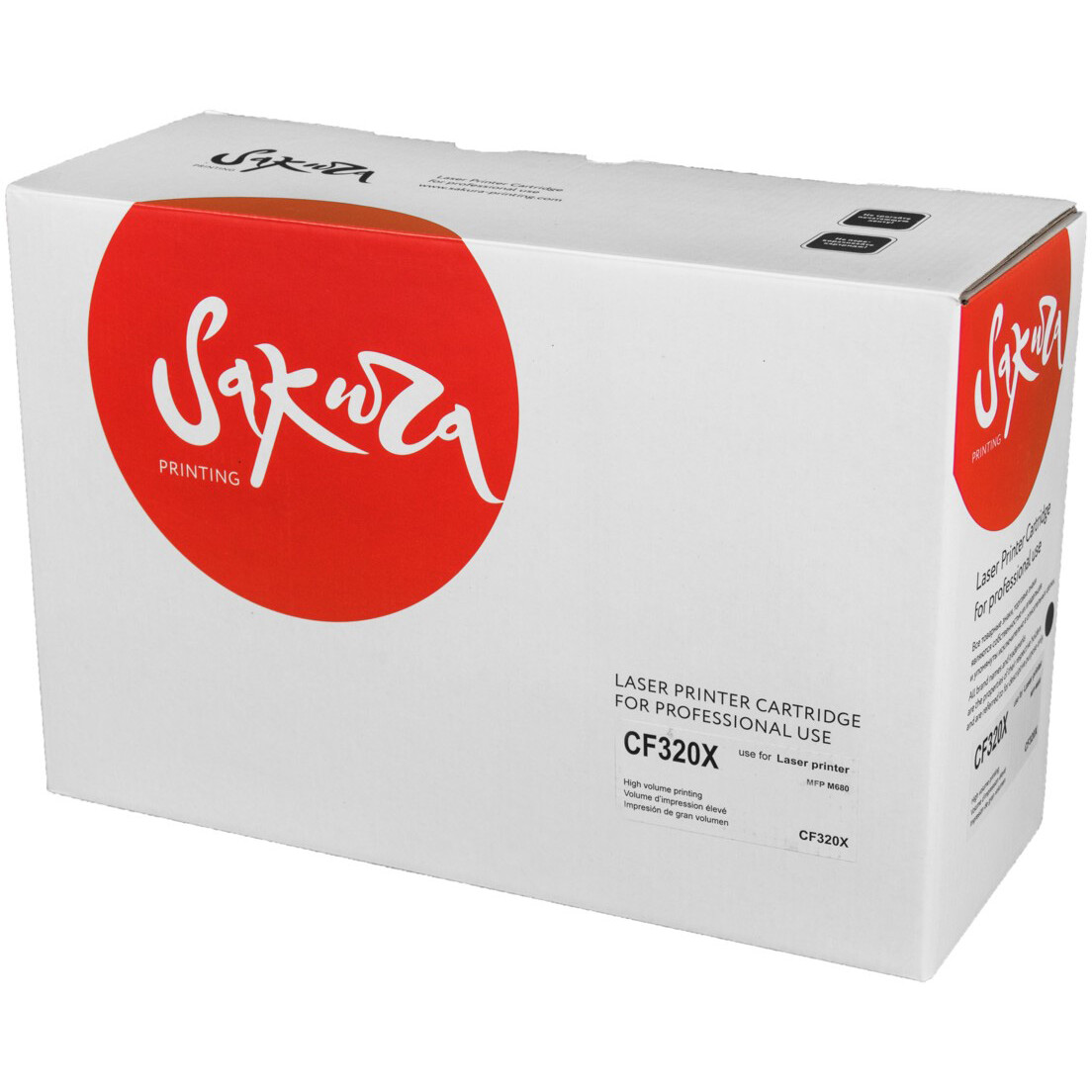 Картридж Sakura SACF320X Black