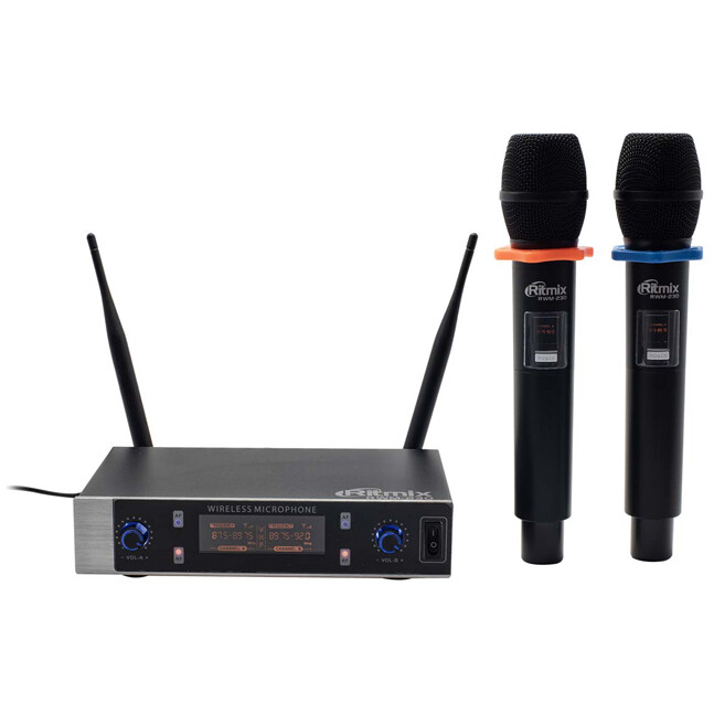 Радиосистема Ritmix RWM-230 Black