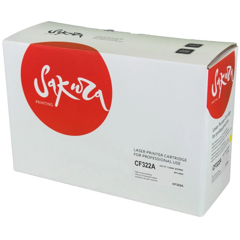 Картридж Sakura SACF322A Yellow