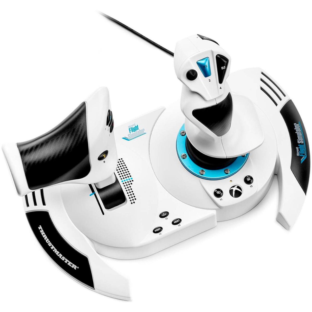 Джойстик + рычаг ThrustMaster T.Flight Hotas One MSFS Special Edition - THR154 - фото 4