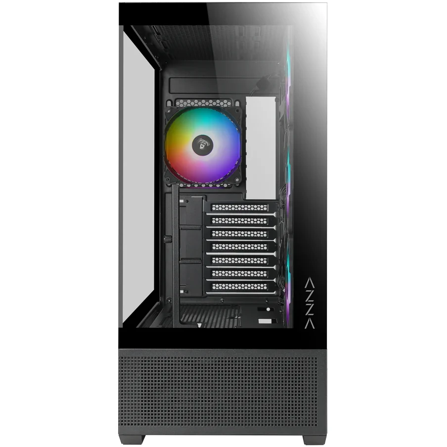 Корпус AZZA Tiara Black - CSAZ-501B TIARA - фото 2