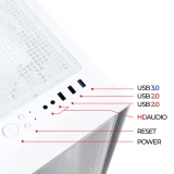 Корпус Ginzzu CL520 White