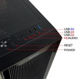 Корпус Ginzzu CL550 Black