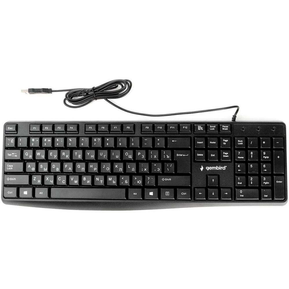 ..... Клавиатура Gembird KB-8410 Black из ремонта