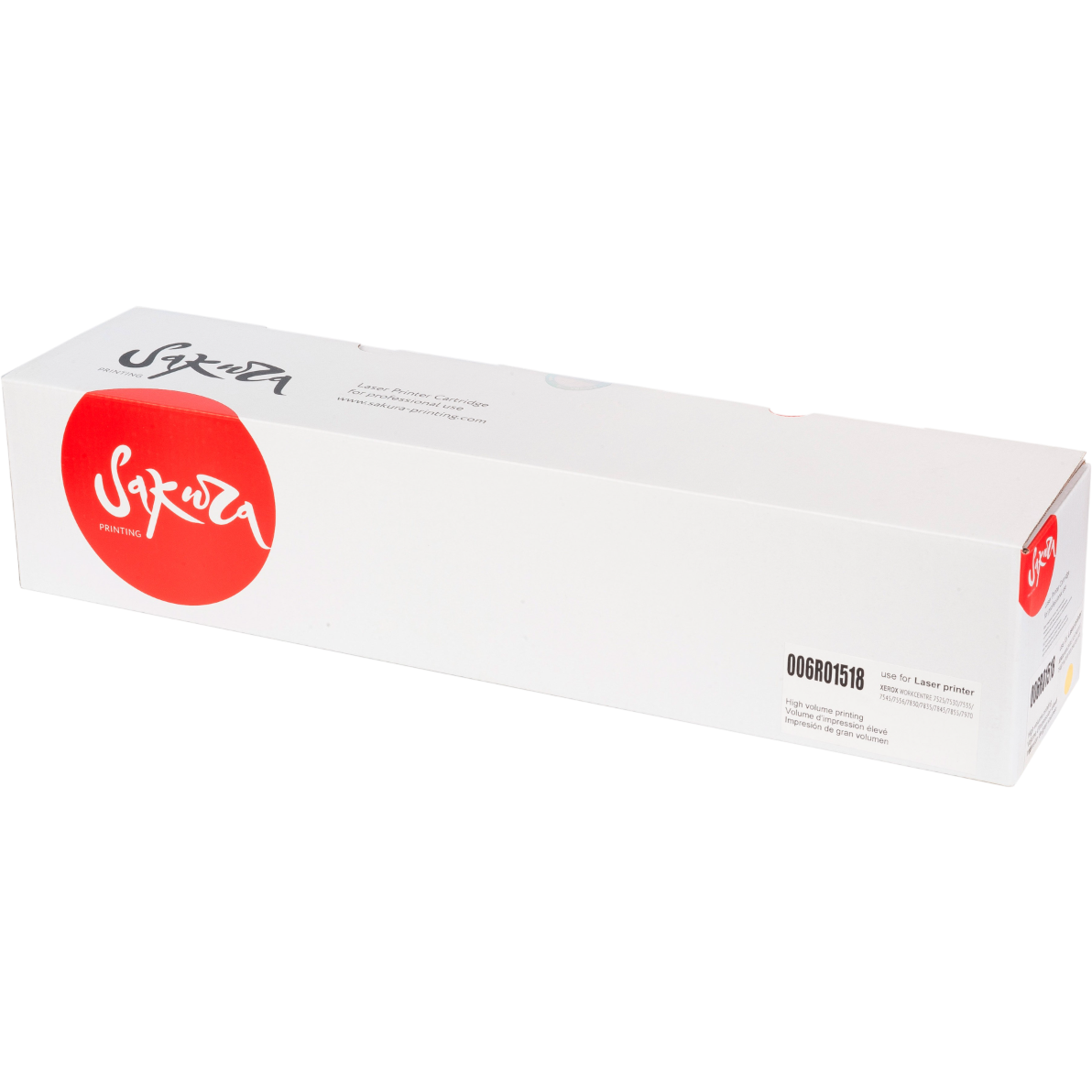 Картридж Sakura SA006R01518 Yellow - фото 2