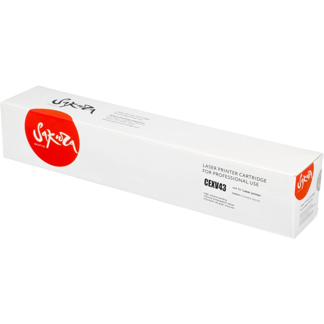 Картридж Sakura SACEXV43 Black - фото 2