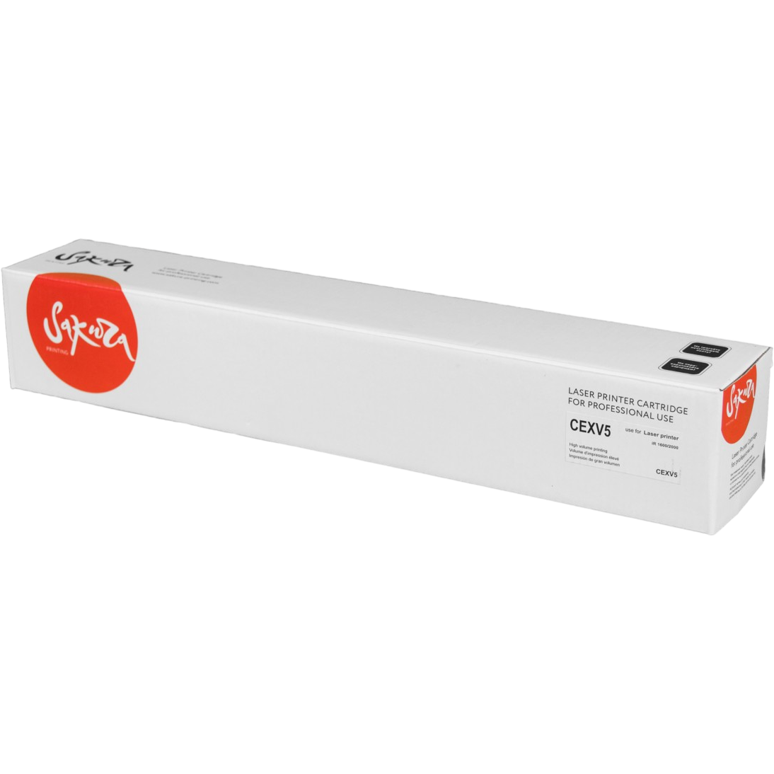 Картридж Sakura SACEXV5 Black - фото 2