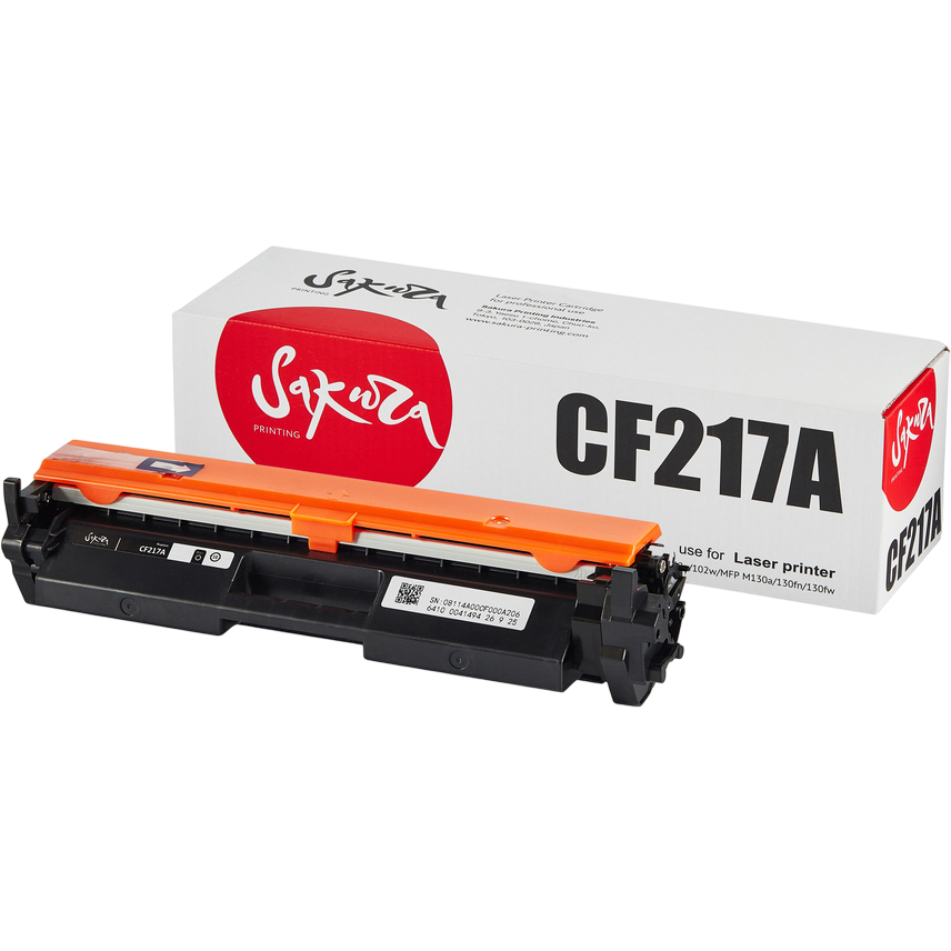 Картридж Sakura SACF217A Black - фото 4