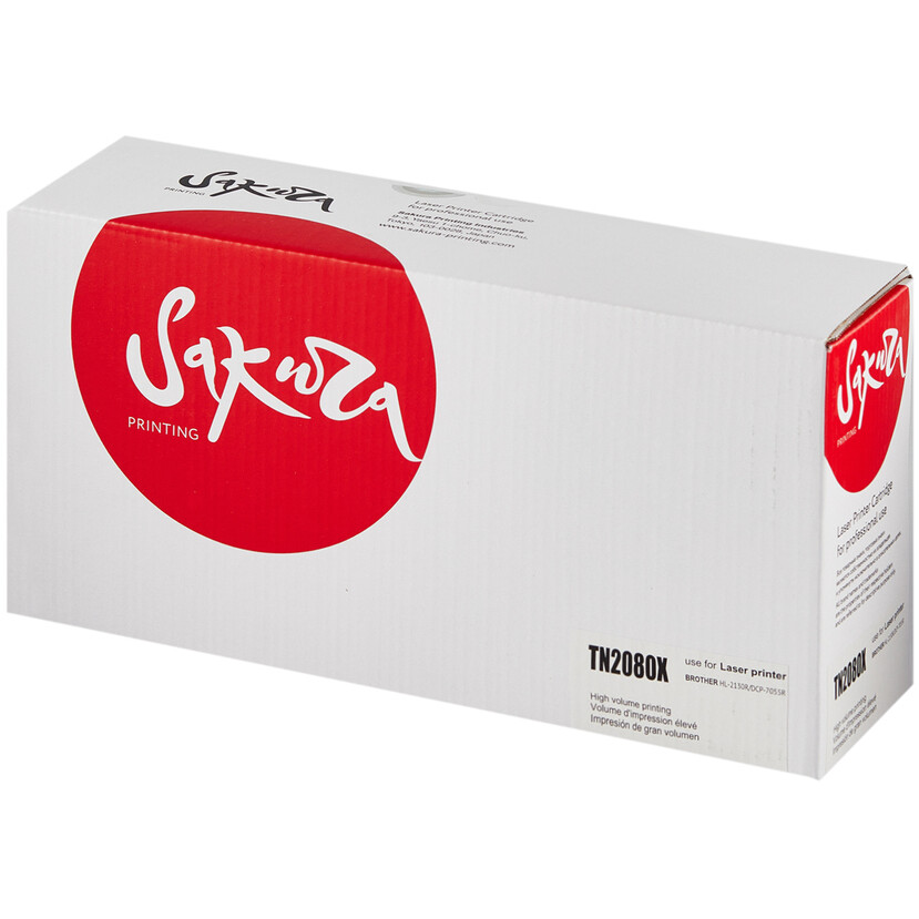 Картридж Sakura SATN2080X Black - фото 4