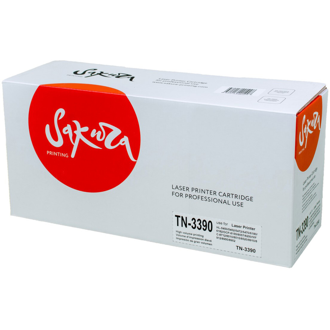 Картридж Sakura SATN3390 Black - фото 2