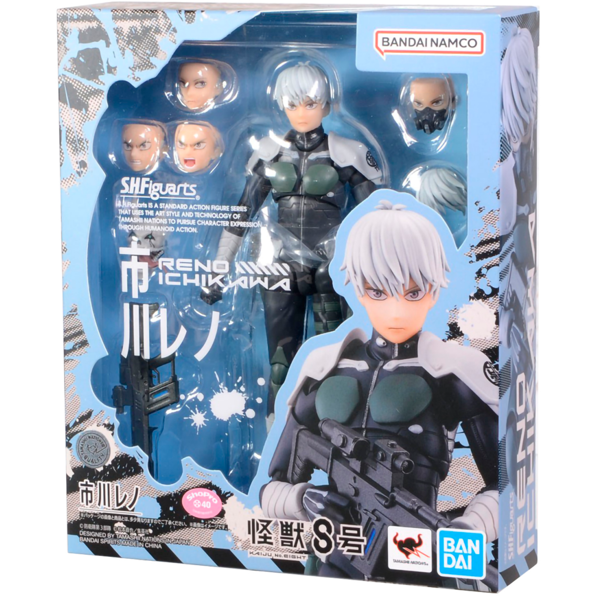 Фигурка Tamashii Nations S.H.Figuarts Kaiju No 8 Reno Ichikawa - 4573102661777 - фото 6