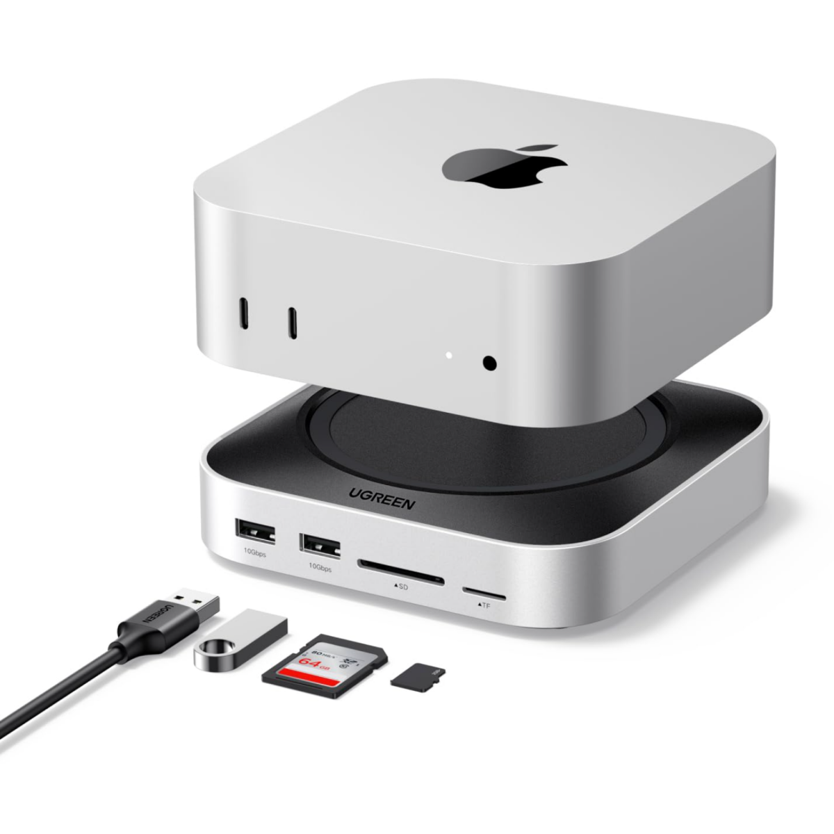 Док-станция UGREEN 11-in-1 Docking Station for Mac with NVMe SSD Enclosure (CM841) - 65487