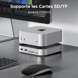 Док-станция UGREEN 11-in-1 Docking Station for Mac with NVMe SSD Enclosure (CM841) (65487)