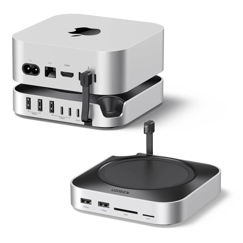 Док-станция UGREEN 11-in-1 Docking Station for Mac with NVMe SSD Enclosure (CM841) - 65487 - фото 2