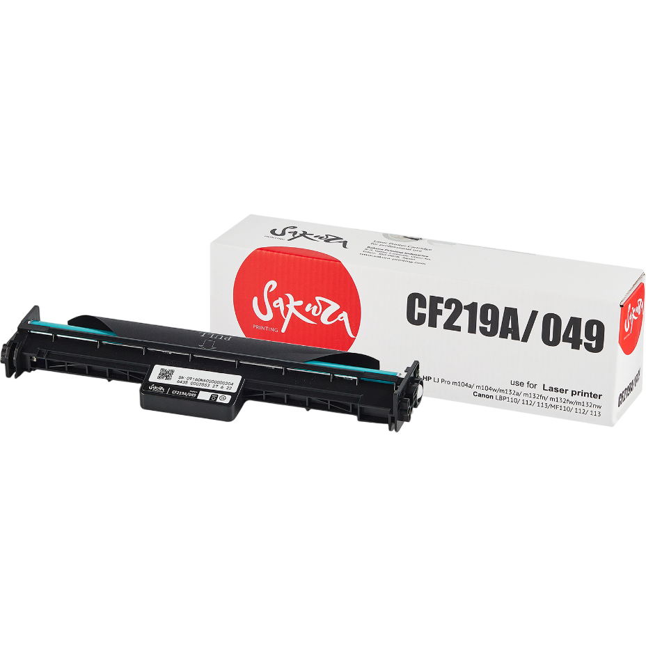 Фотобарабан Sakura SACF219A/049 Black - фото 4