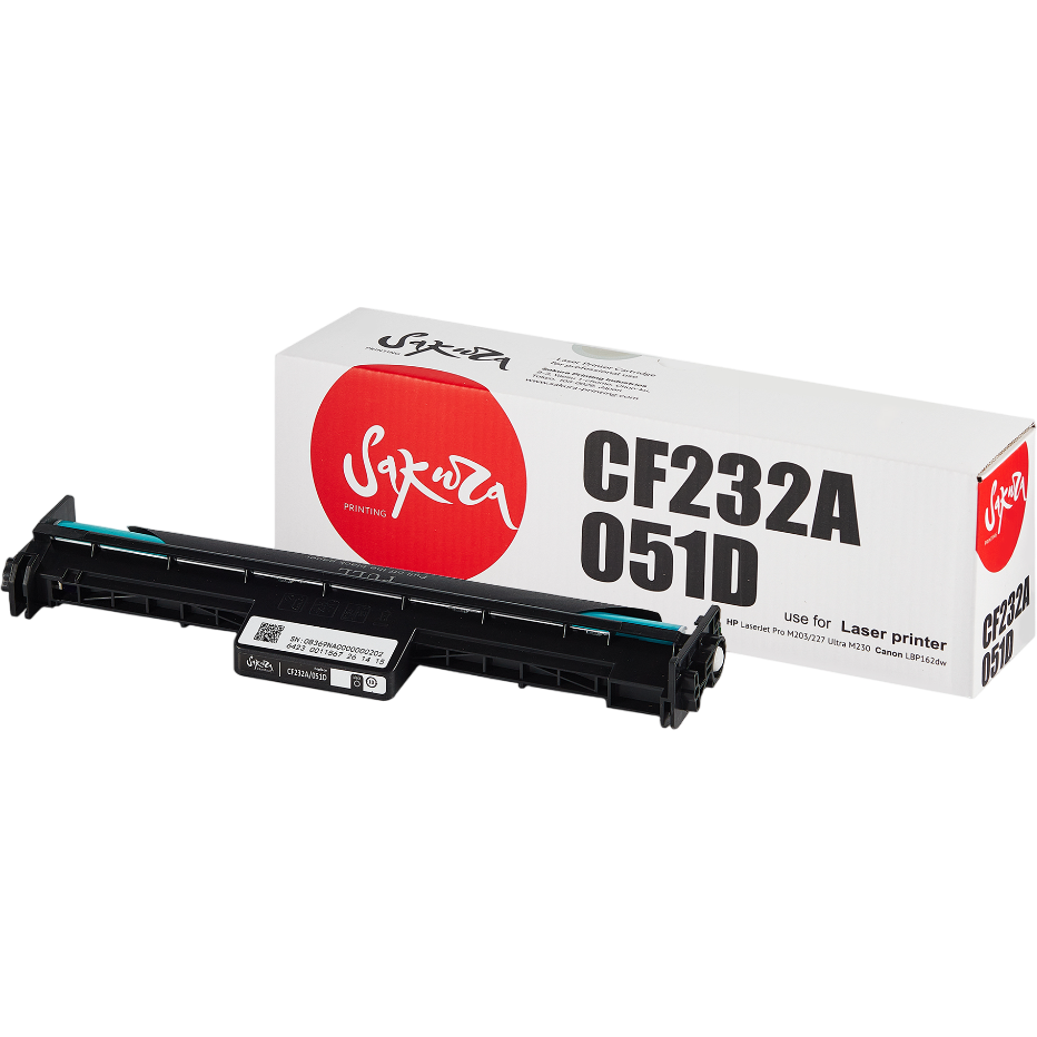 Фотобарабан Sakura SACF232A/051D Black - фото 4